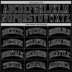 Custom Black Black-White Authentic Throwback Basketball Jersey