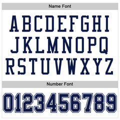 Custom White Navy-White Mesh Authentic Football Jersey