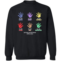 Autism Acceptance April 2025 Sweatshirt