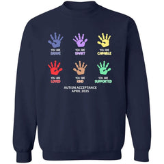 Autism Acceptance April 2025 Sweatshirt